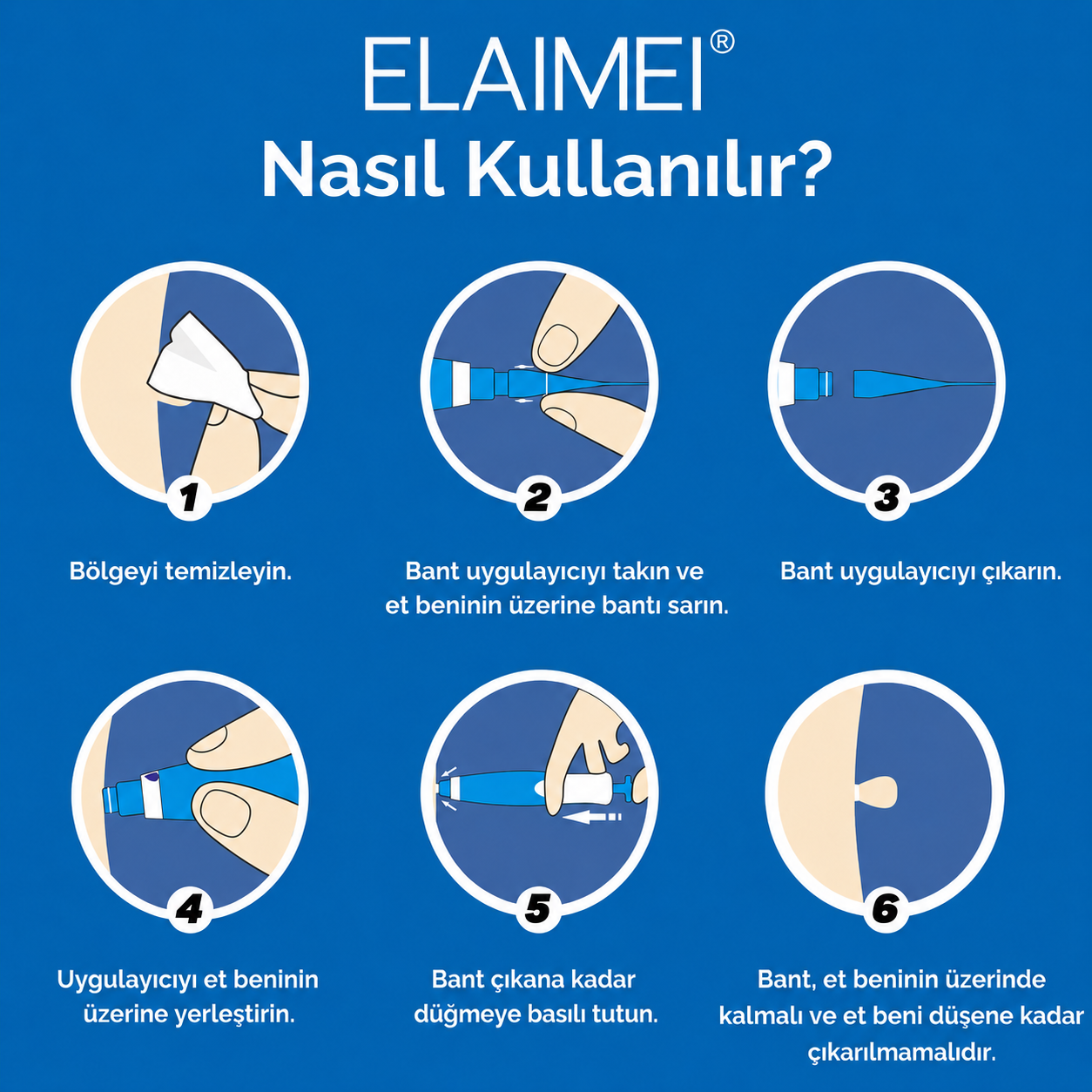 ELAIMEI® et beni bantlama seti